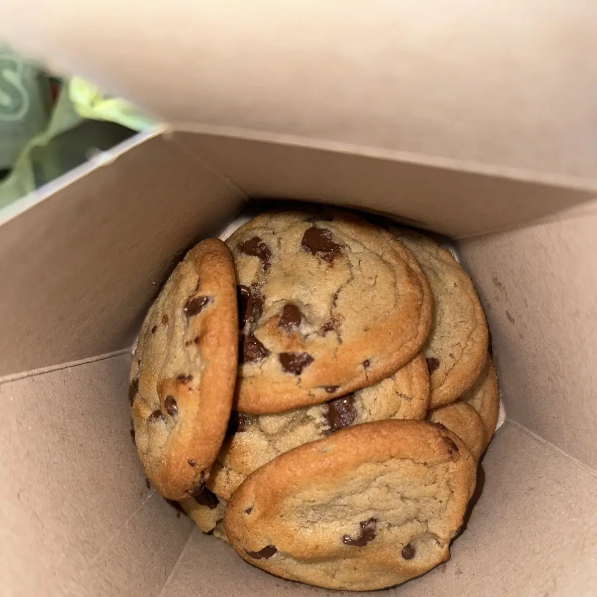 Chocolate Chip Cookie Box