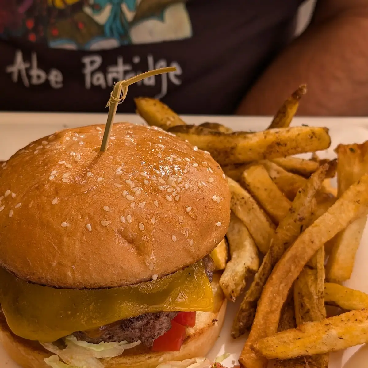 Green Chile Cheese Burger
