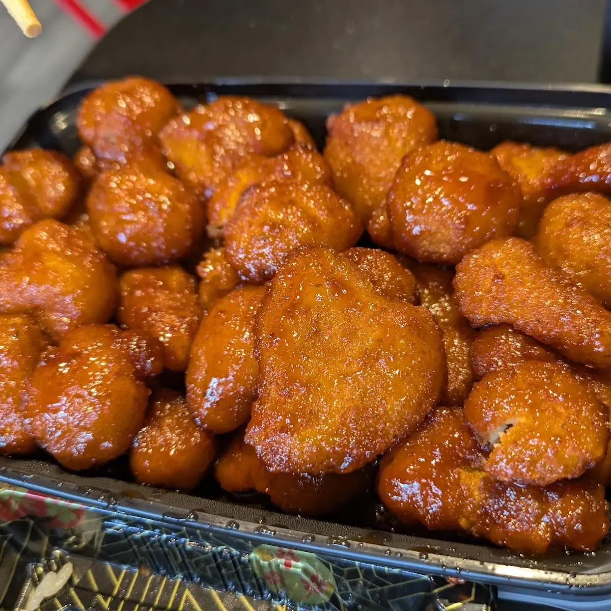 Buffalo Cauliflower Poppers