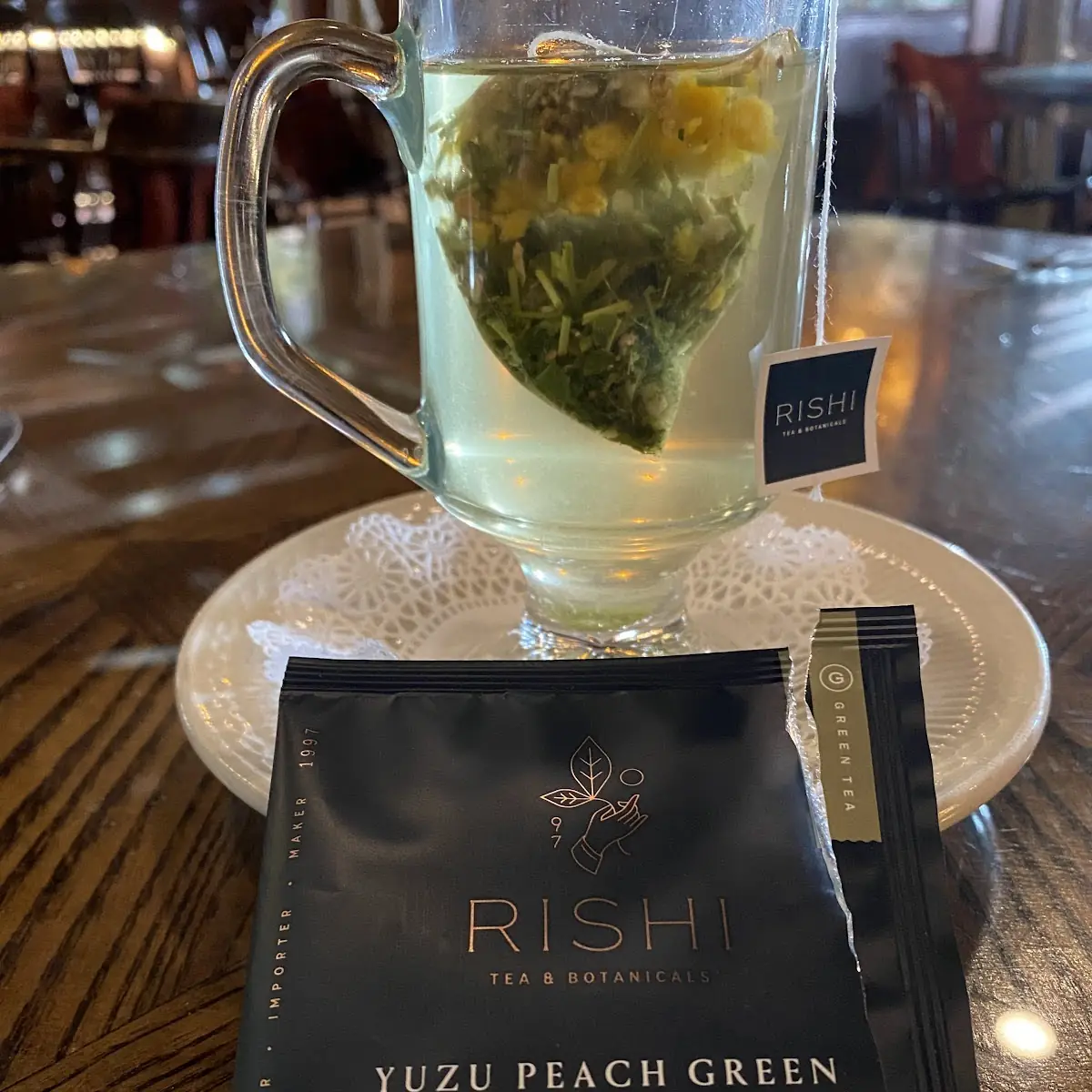 Peach Green Tea