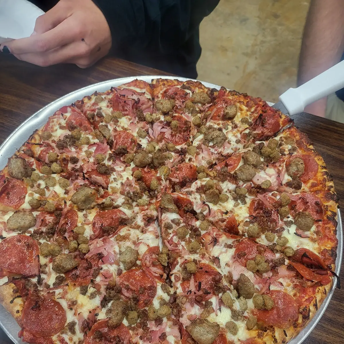 Mega Meat Pizza