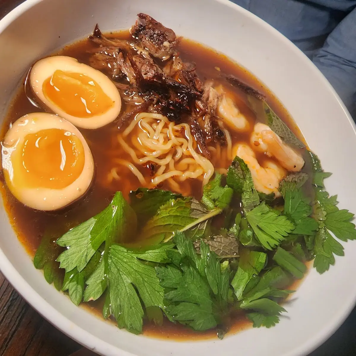 Oxtail & Shrimp Ramen