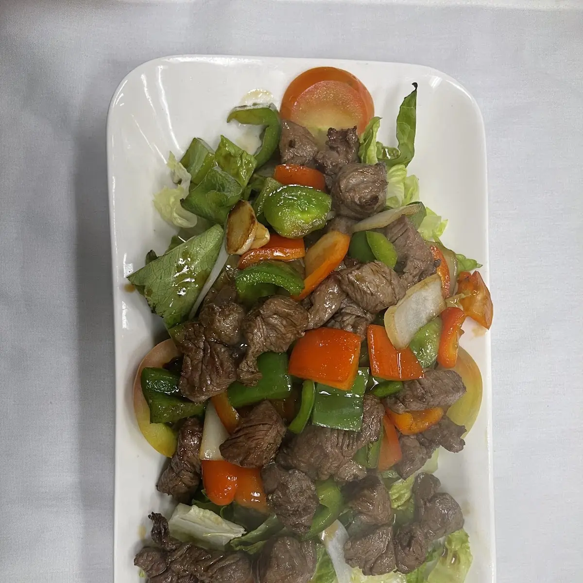 Beef Cube Shaking Beef Fried Rice