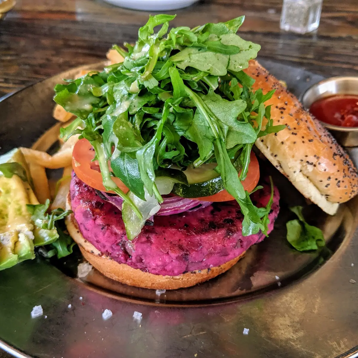 Beet Veggie Burger