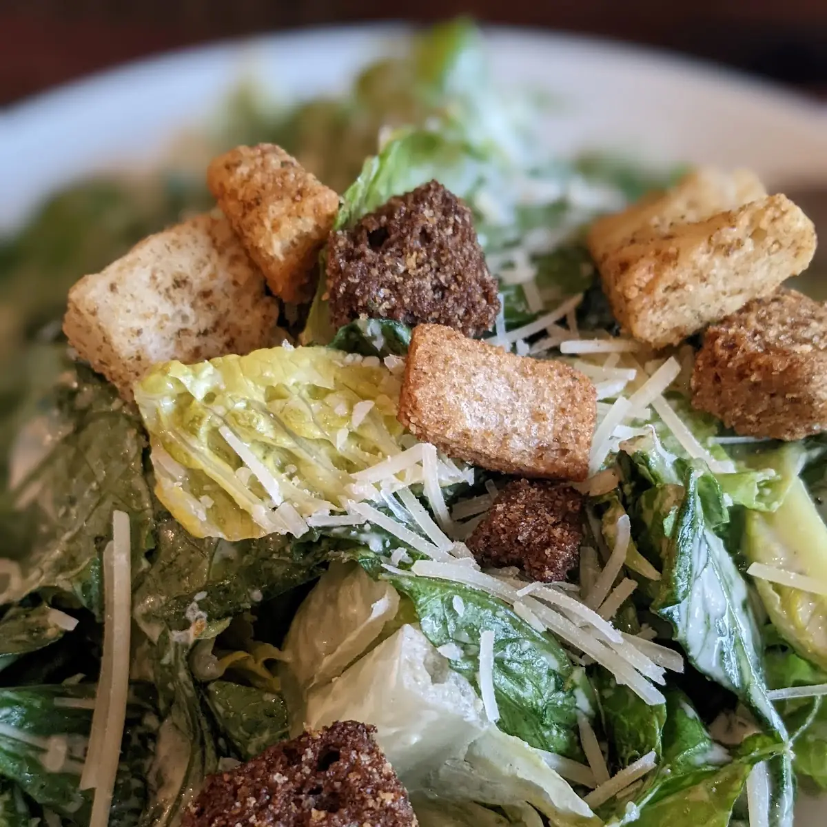 Black and Bleu Caesar Salad