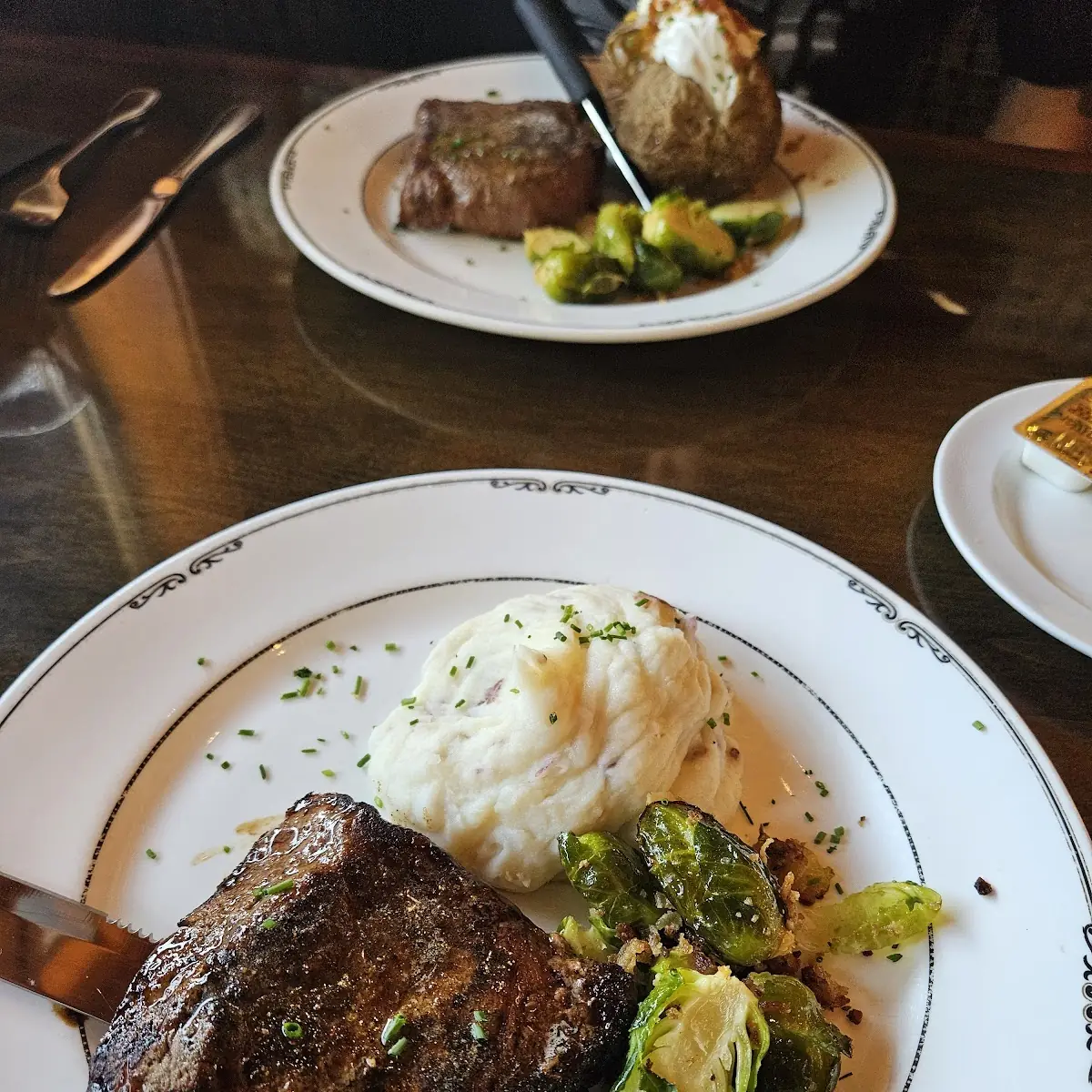 Ribeye & Loaded Baked Potato