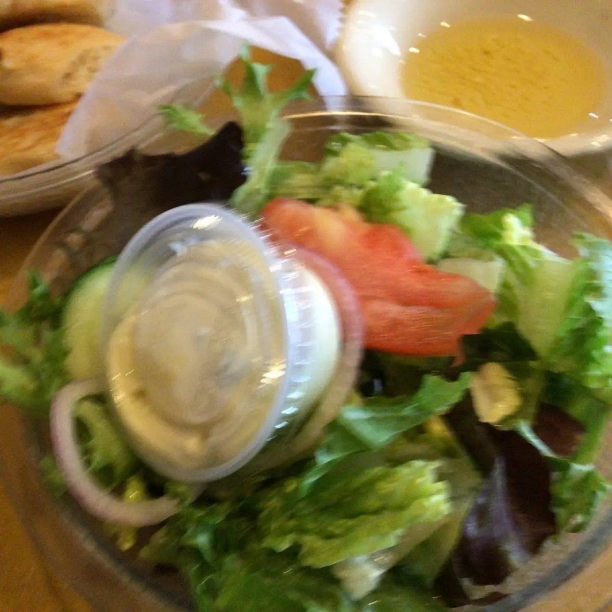 Side Salad with Bread