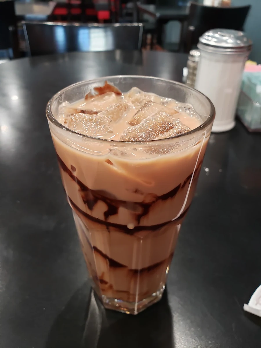 Iced Caramel Mocha Latte