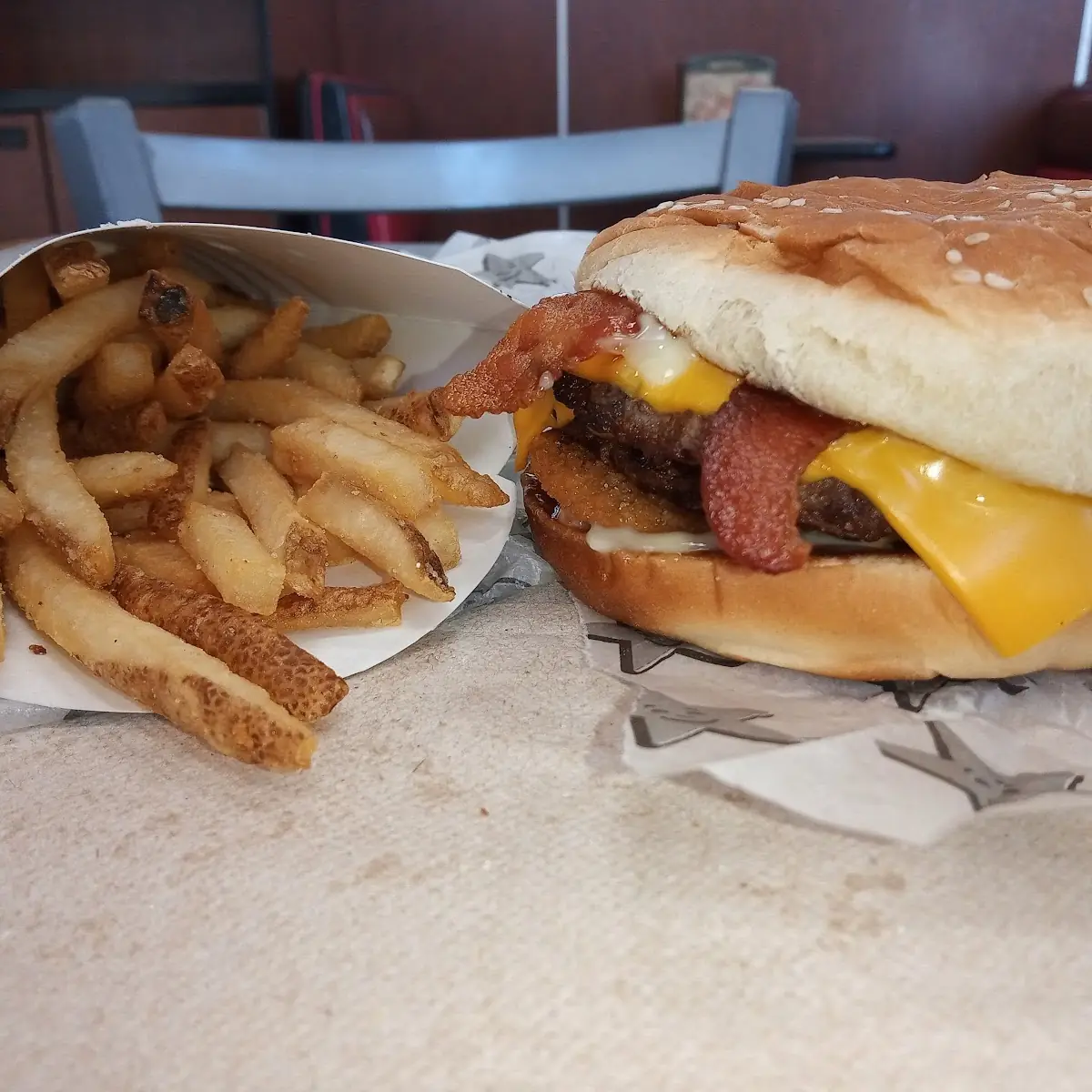 Western Bacon Cheeseburger
