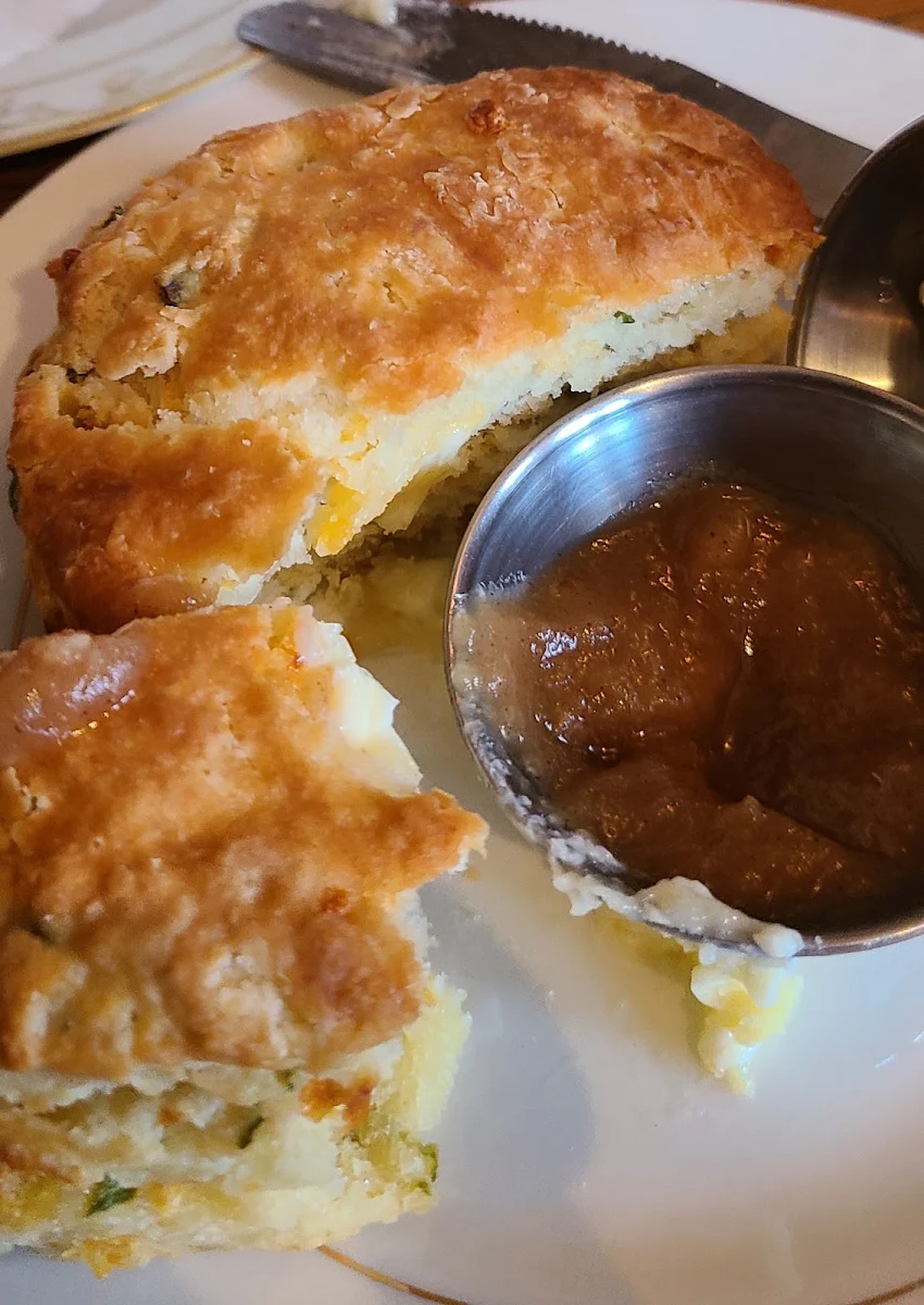 Cheddar and Chive Biscuits And