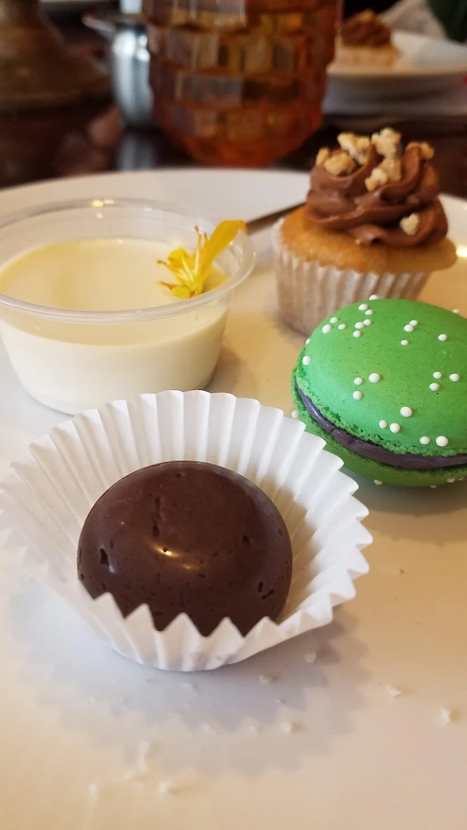 Lemon Balm Dark Chocolate Truffle