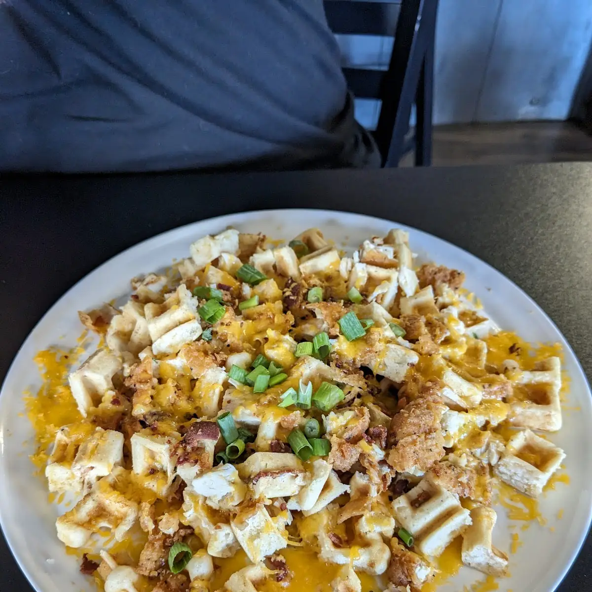 Chicken Waffle Nachos