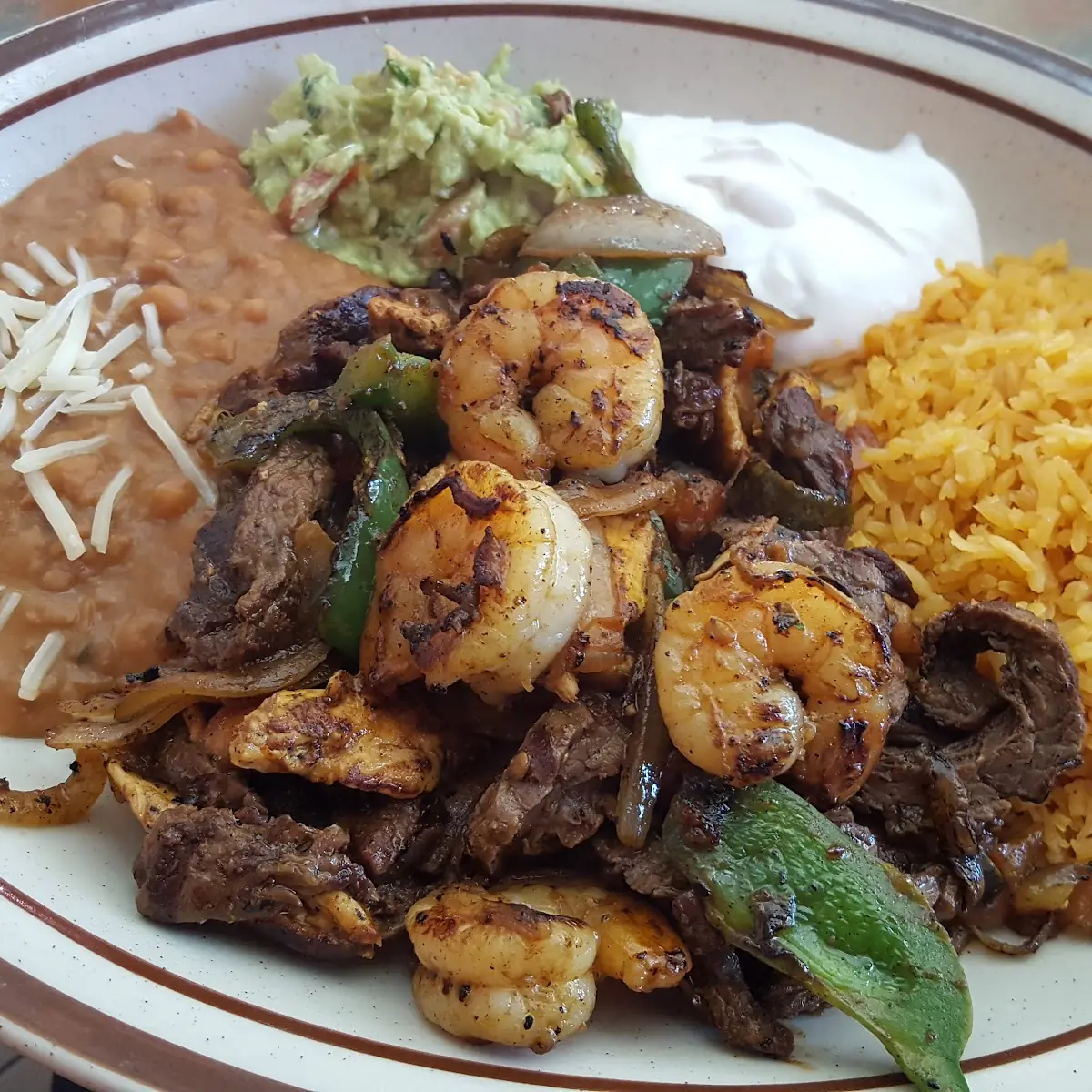 Shrimp Fajitas