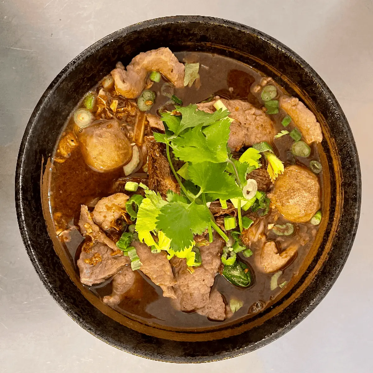 Braised Beef Noodle Soup Beef Boat Noodle Soup