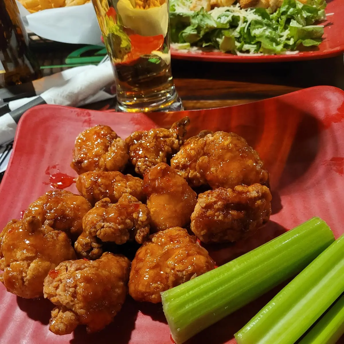 Buffalo Wings and Fries