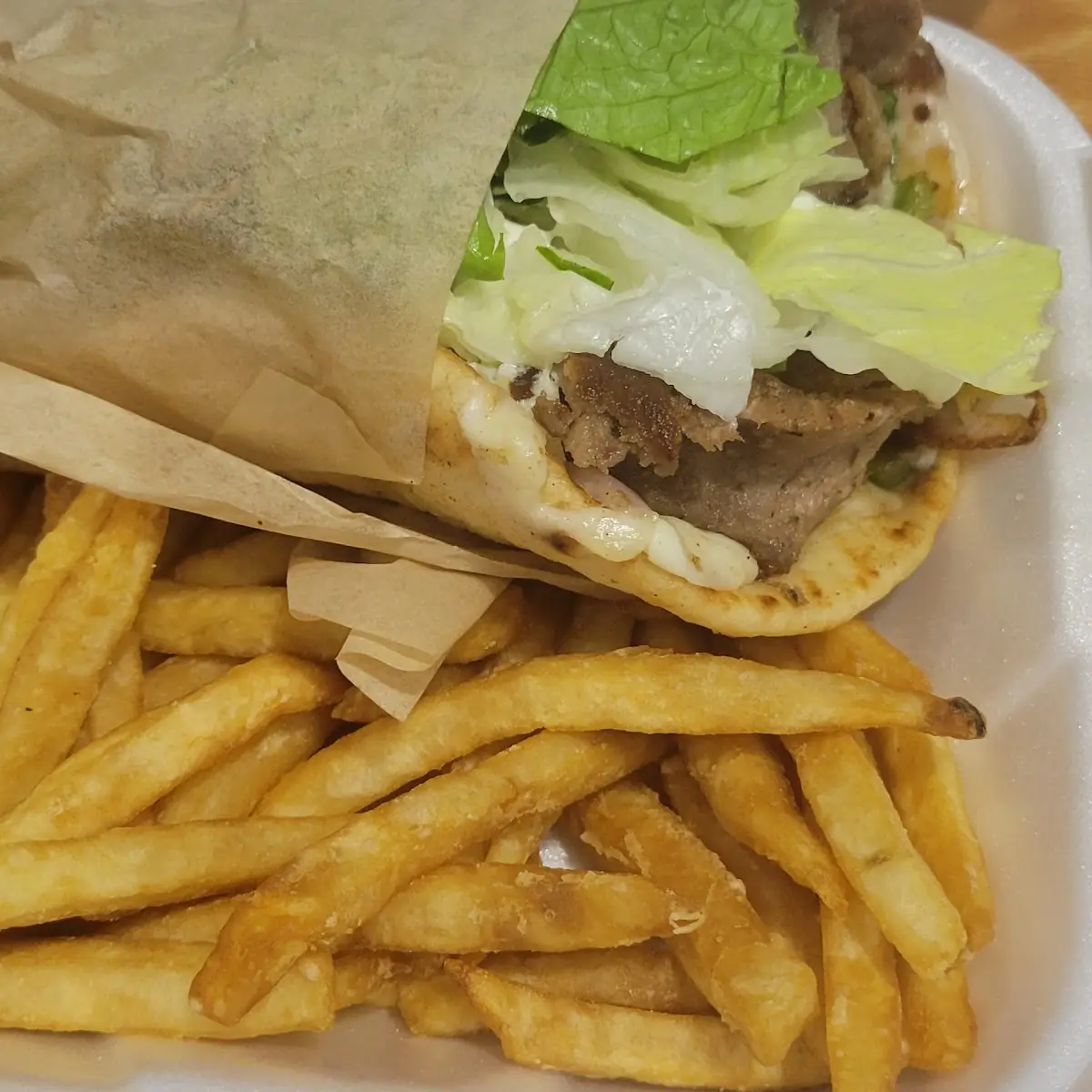 Philly Cheese Steak Gyro