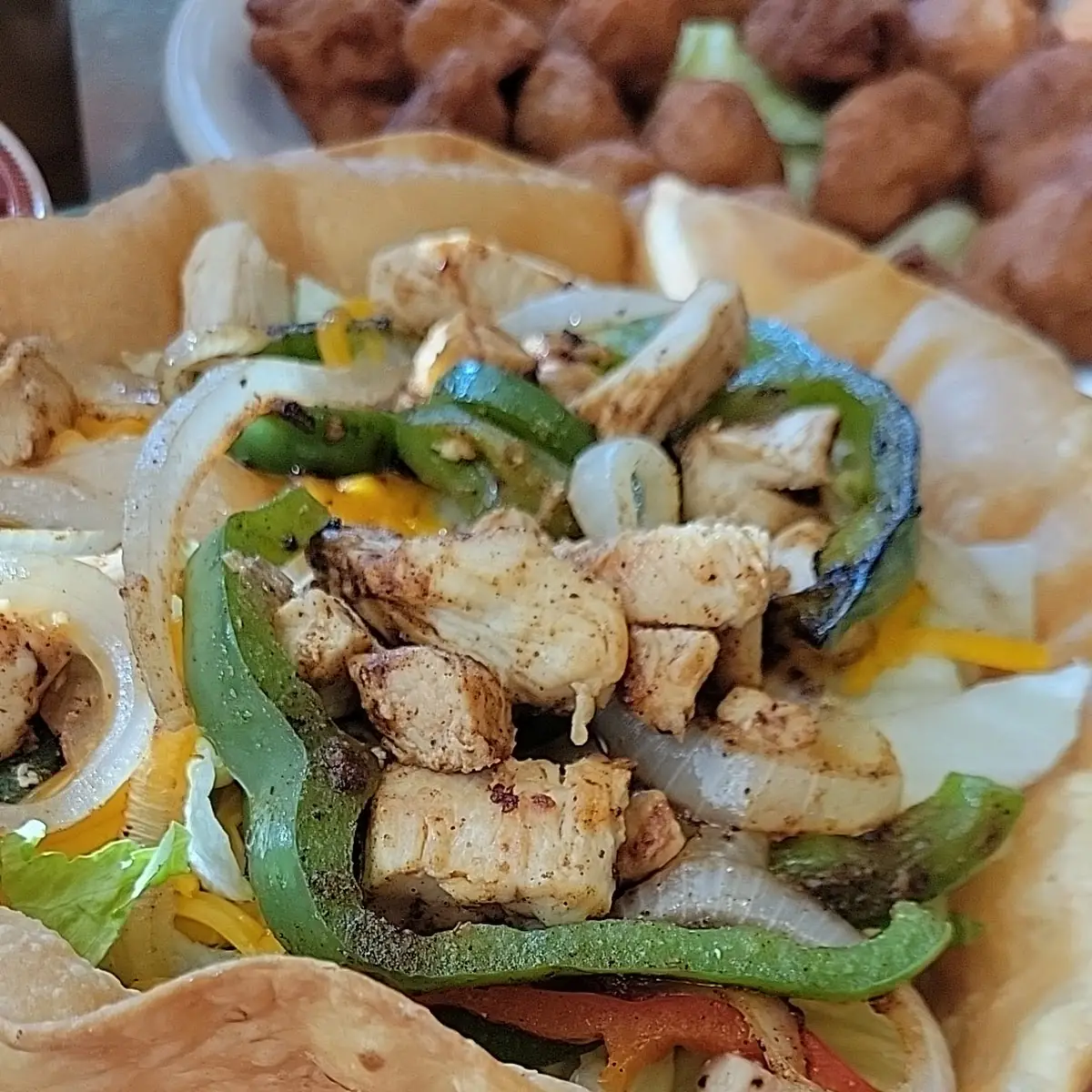Fajita Chicken Salad
