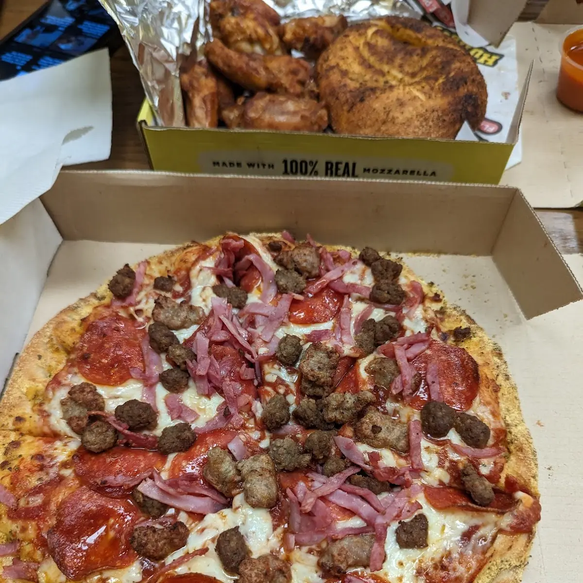 All Meat Pizza