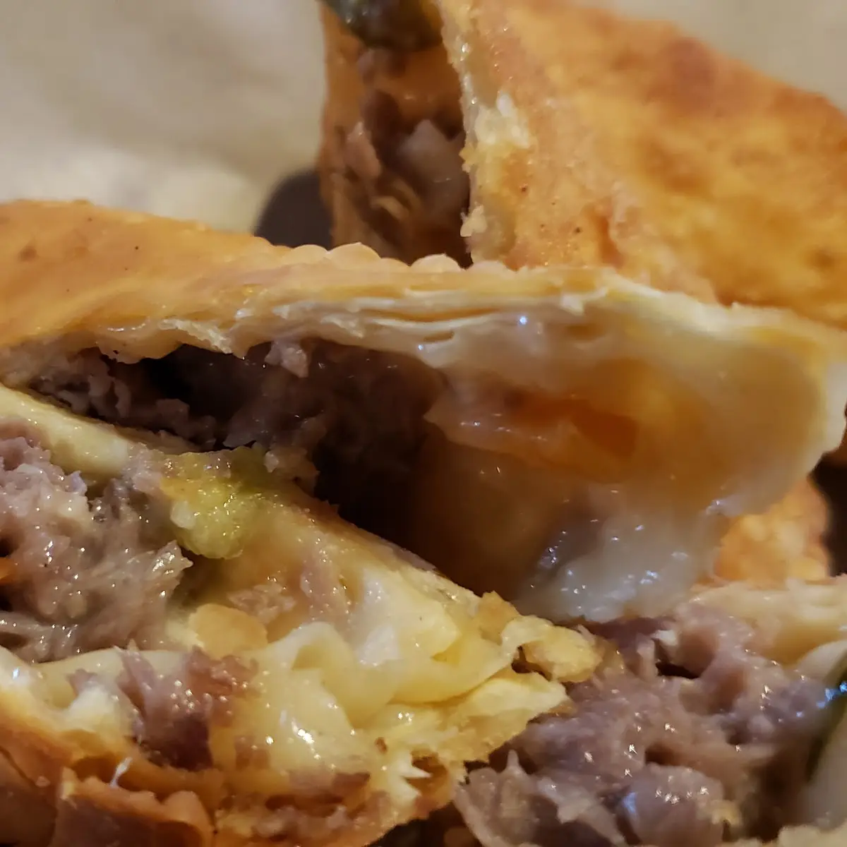 Italian Beef Egg Rolls