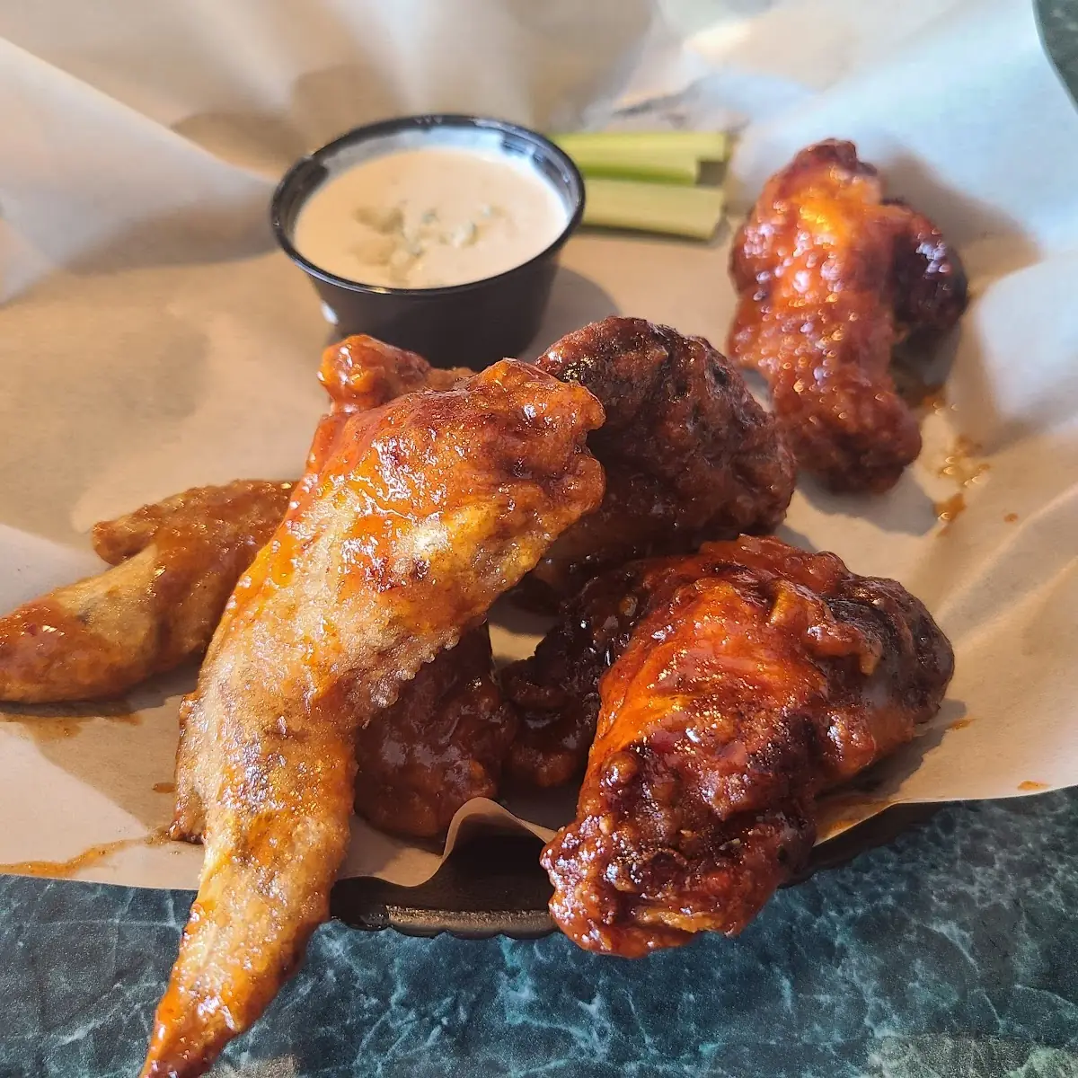 Traditional Wings with Buffalo Sauce
