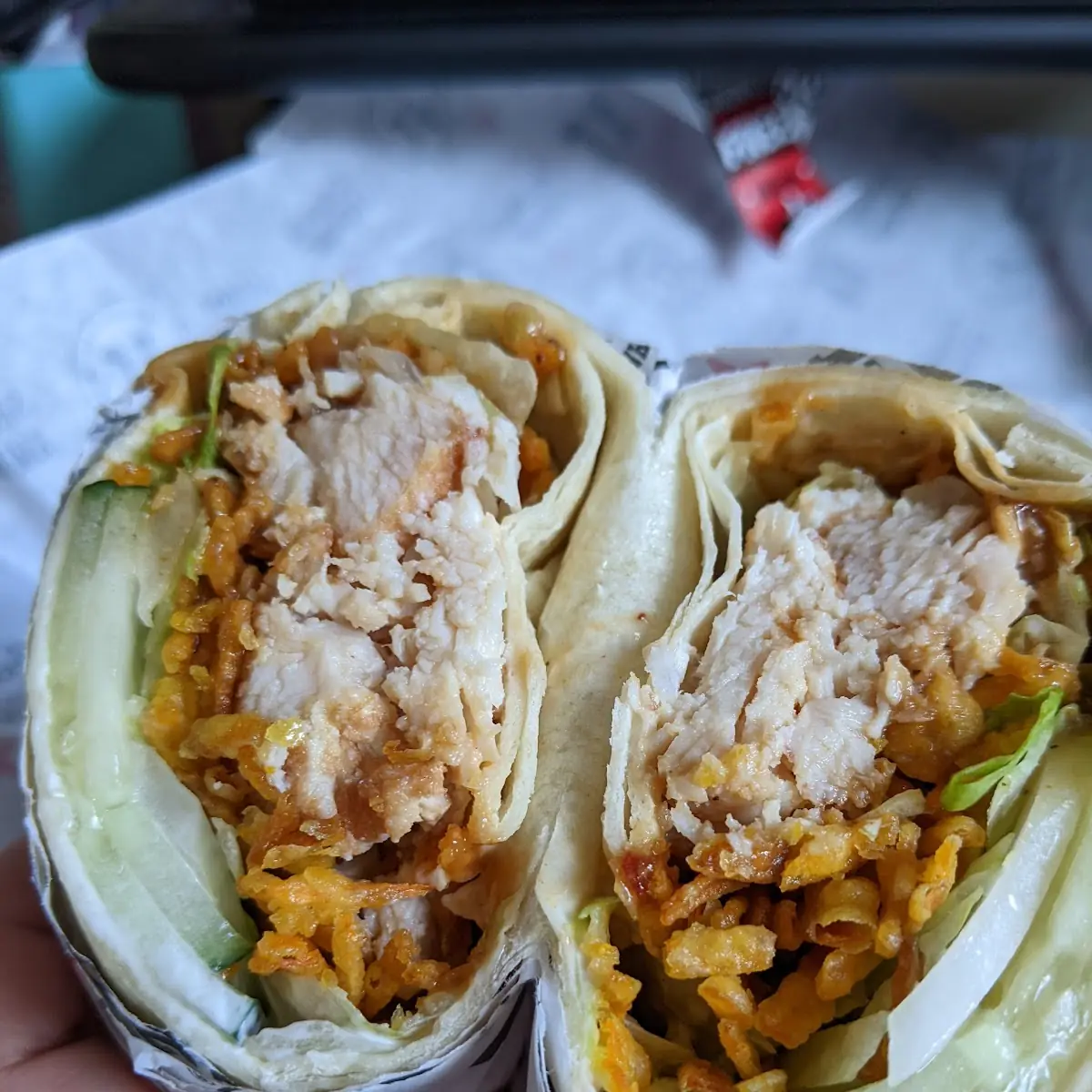 Thai Chicken Summer Wraps