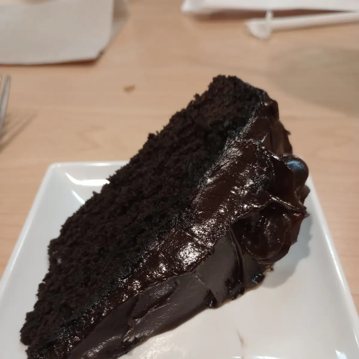 Chocolate Cake with Chips