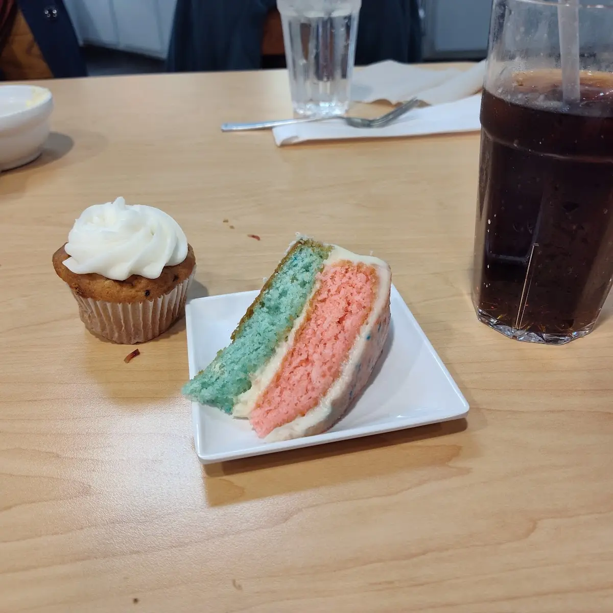Confetti Cake Chocolate Chip Cupcake