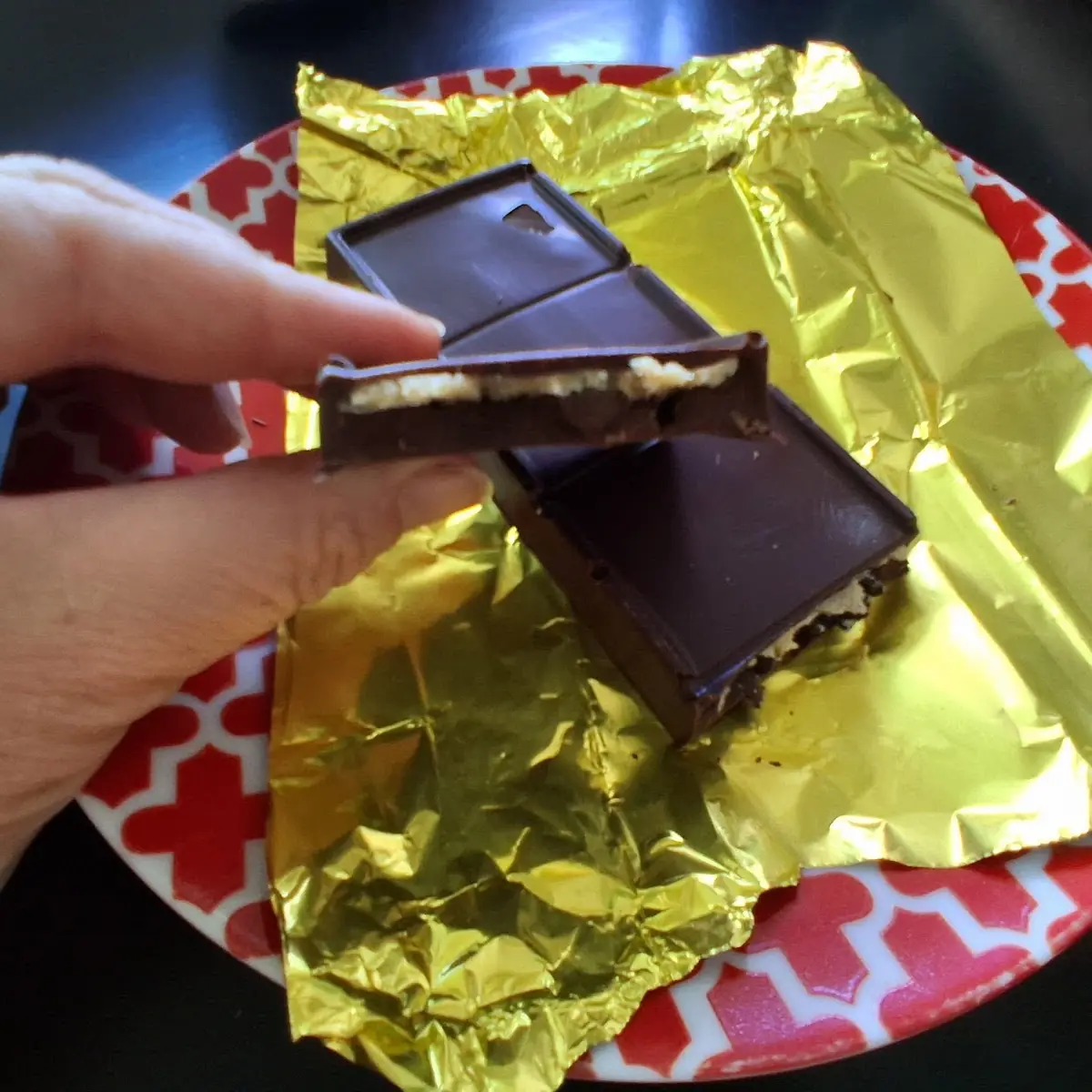 Dark Chocolate Coffee Cream Bar