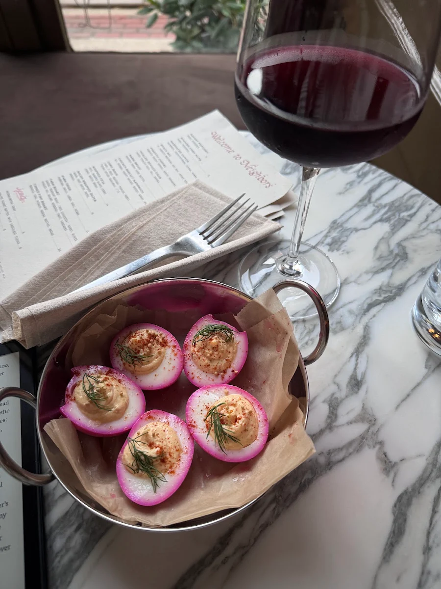 Pickled Deviled Eggs