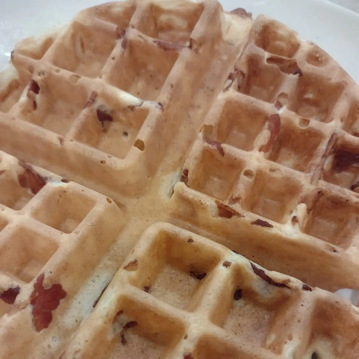 Bacon Belgian Waffle
