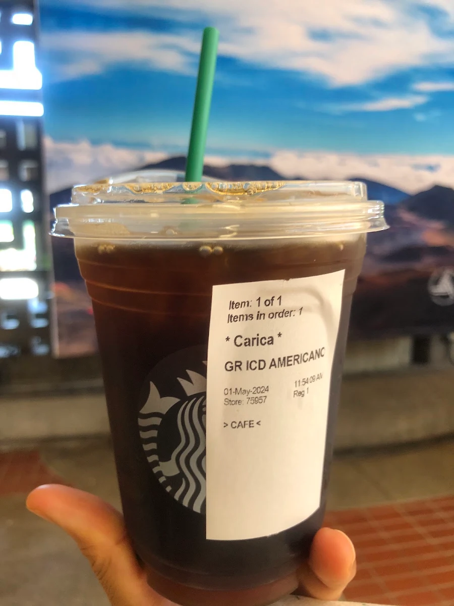 Ice Americano Coffee