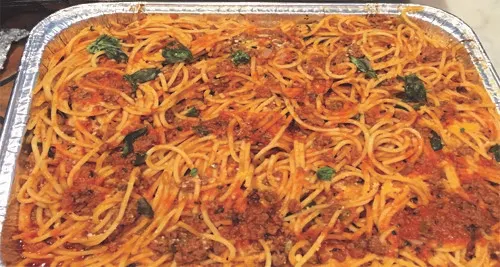Spaghetti, Pizza Express Harrow