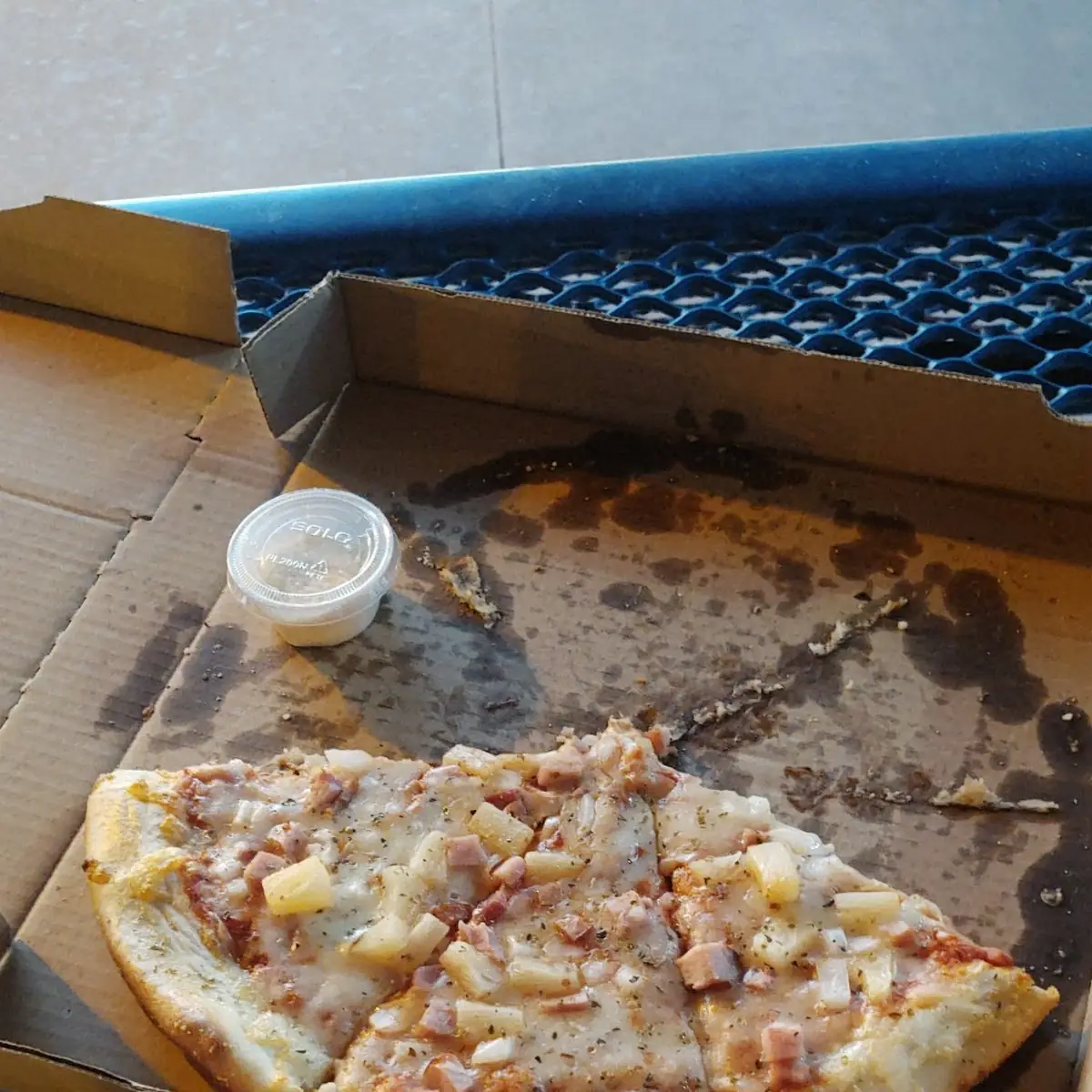 Ham Pineapple Onion Pizza
