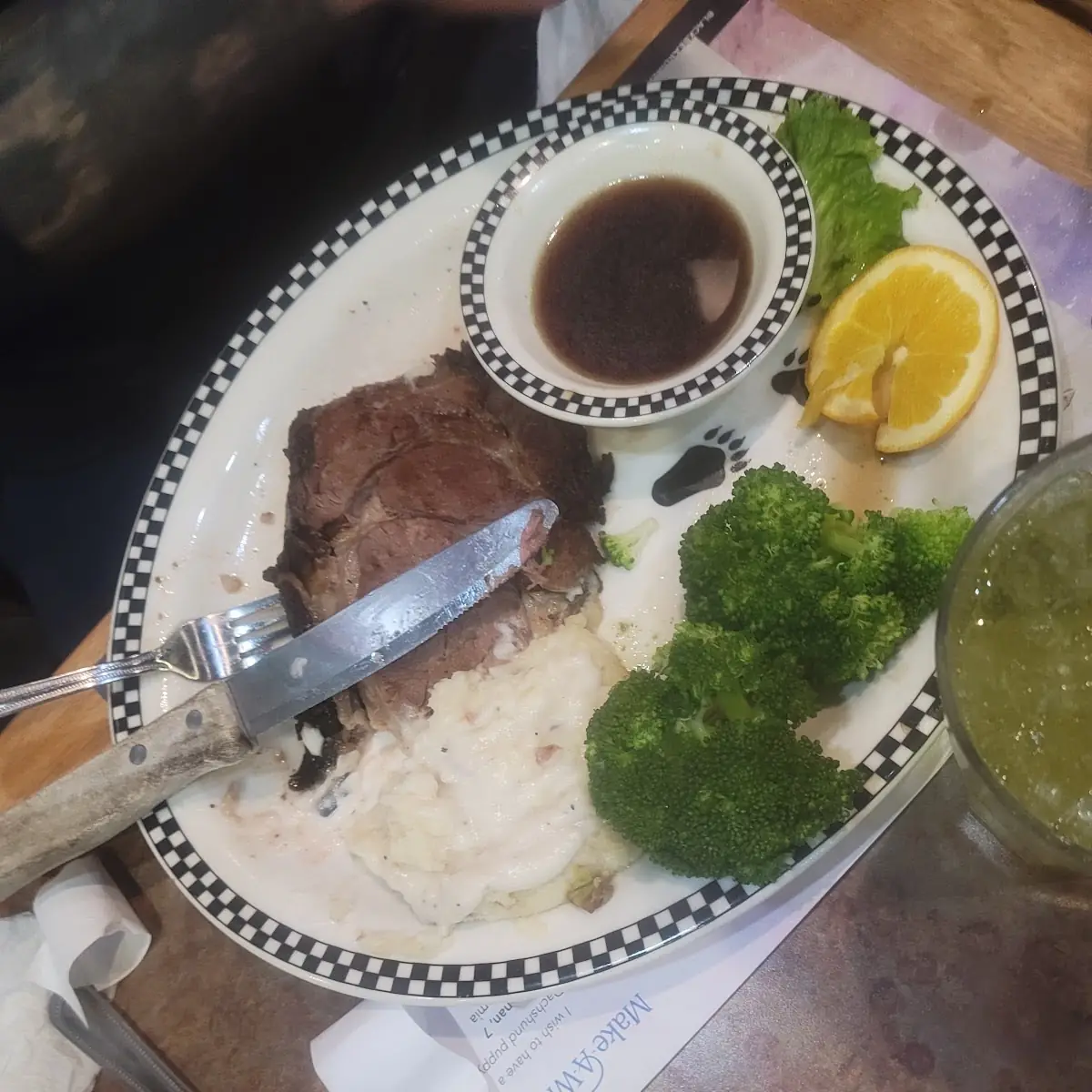 Prime Rib Dinner