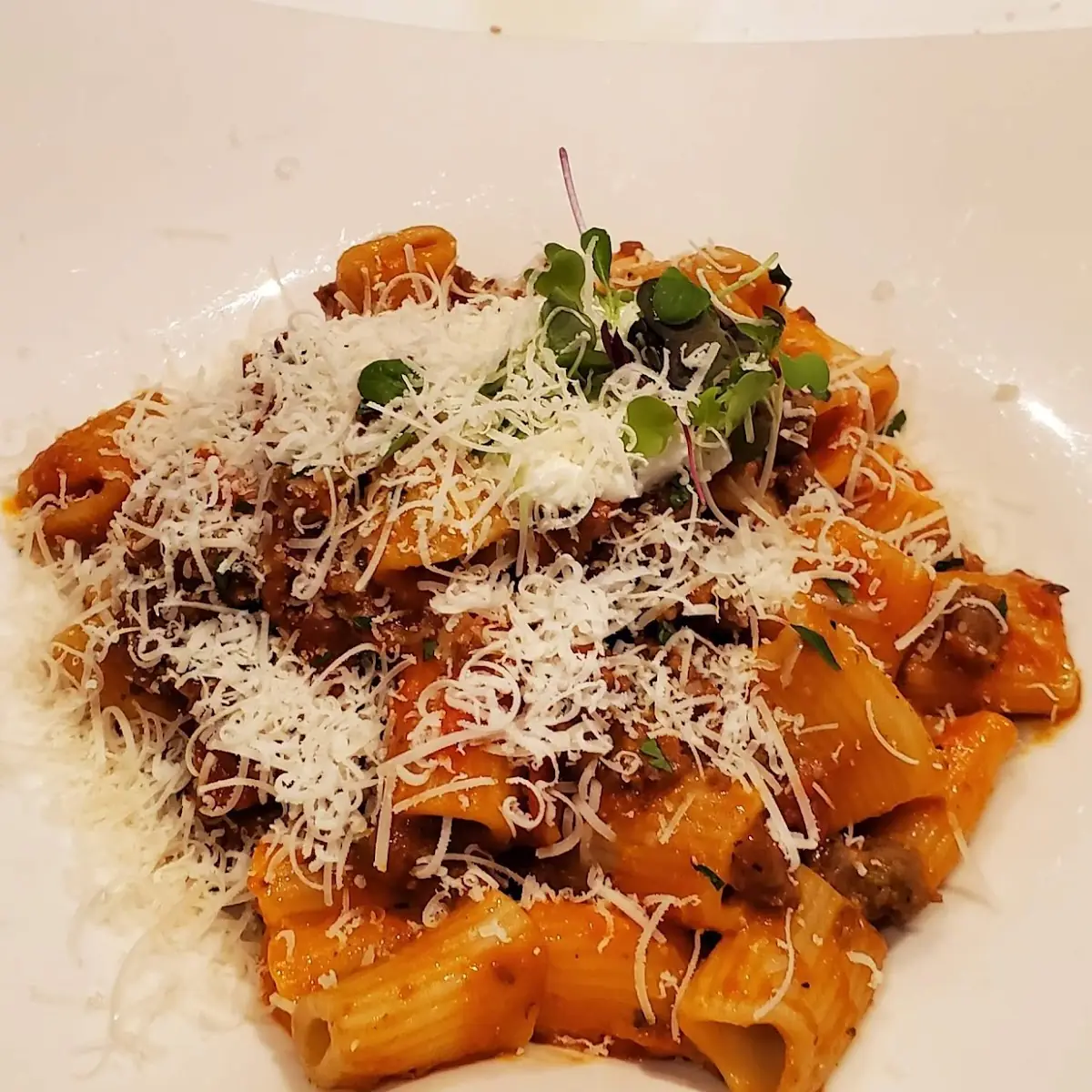 Rigatoni Bolognese
