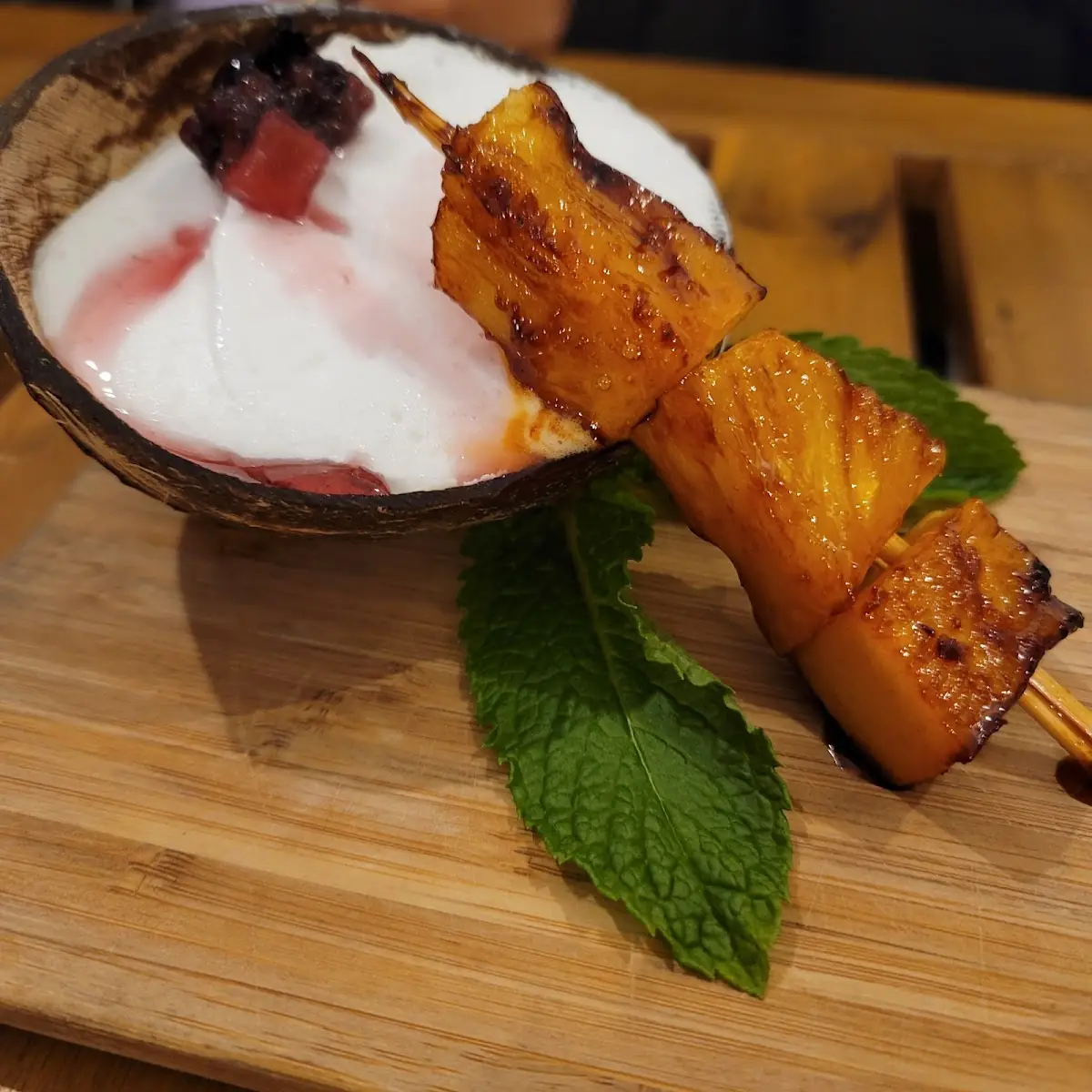 Coco Ice Cream Tempura Appetizer