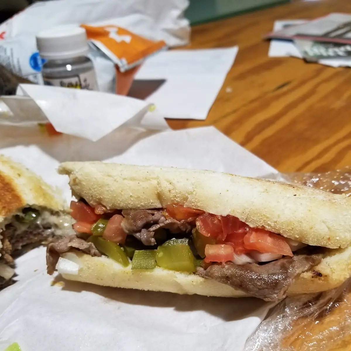 10 Steak and Cheese Sub