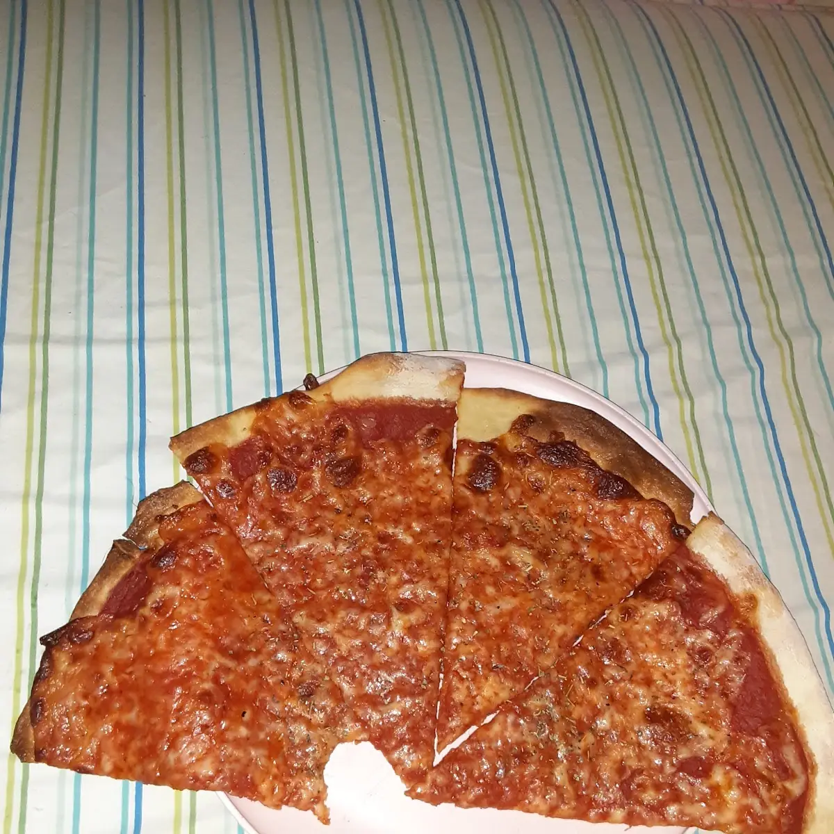 Thin Crust Cheese Pizza