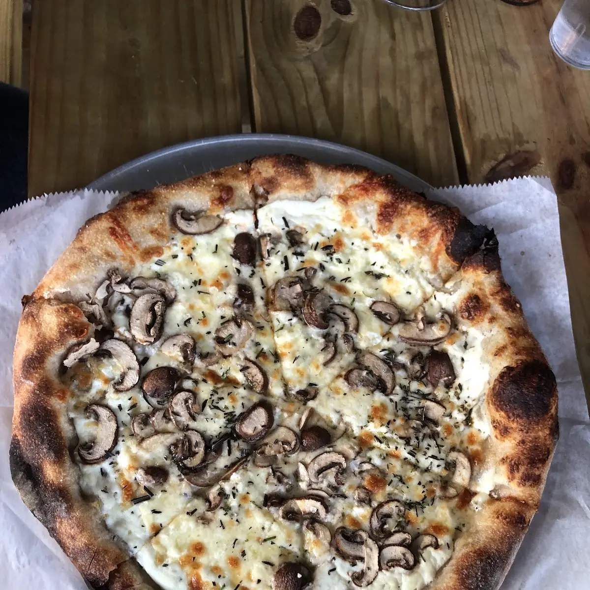 Mushroom Pizza