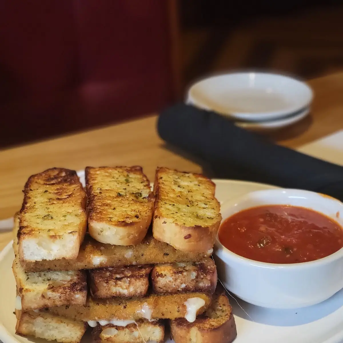 New Bread and Dipping Sauce Trio