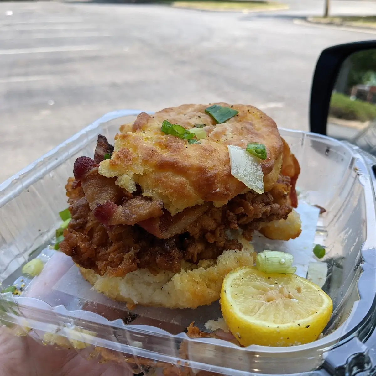 Lemon Chicken Biscuit