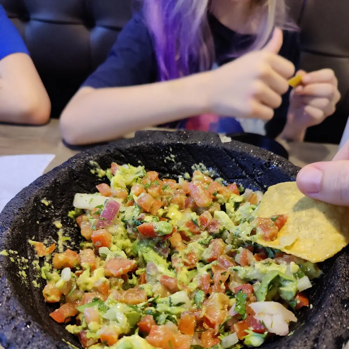 Table Side Guacamole Dip