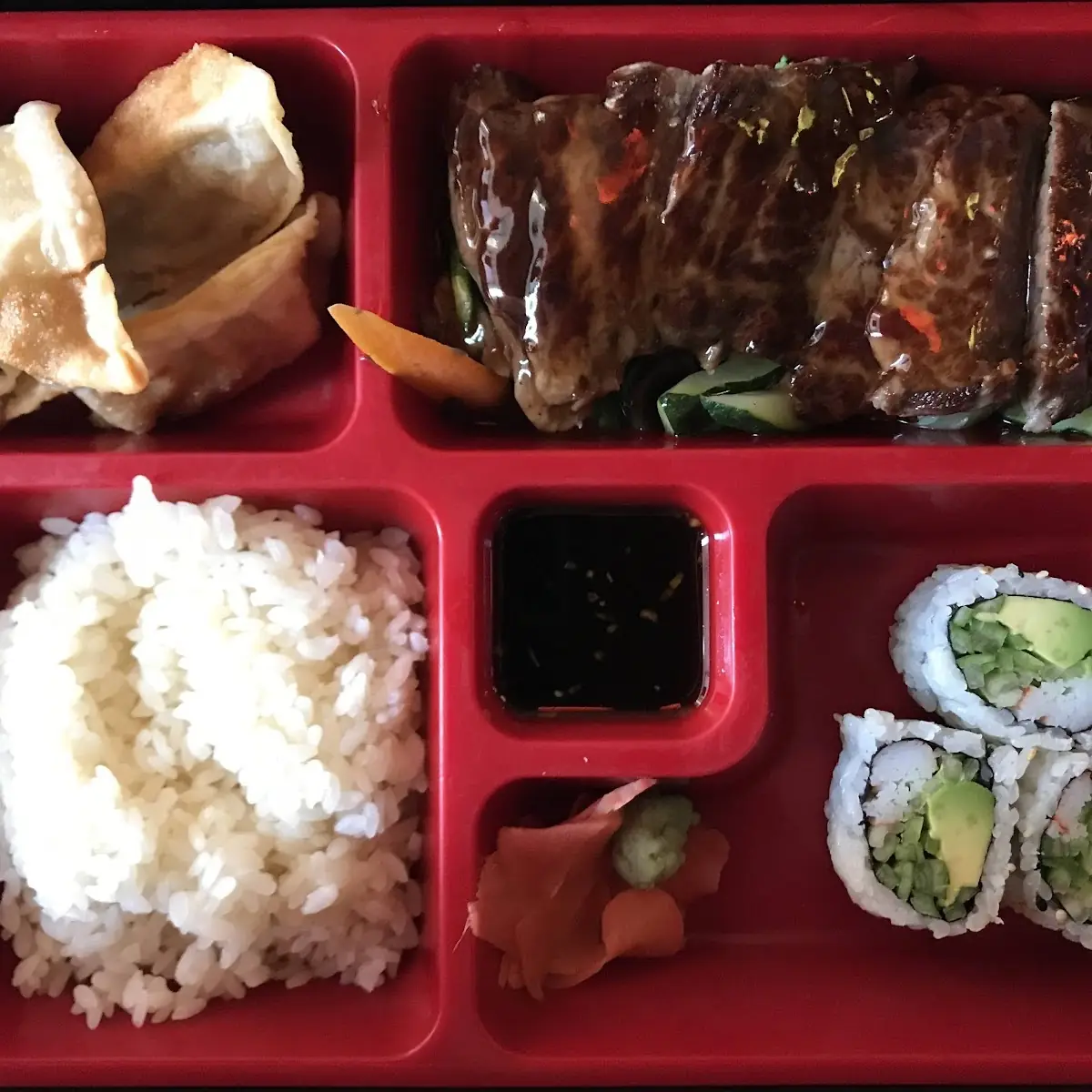 L Beef Teriyaki Bento