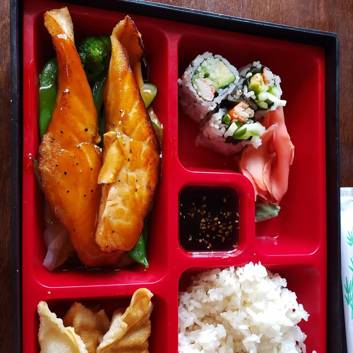Teriyaki Salmon Bento Box