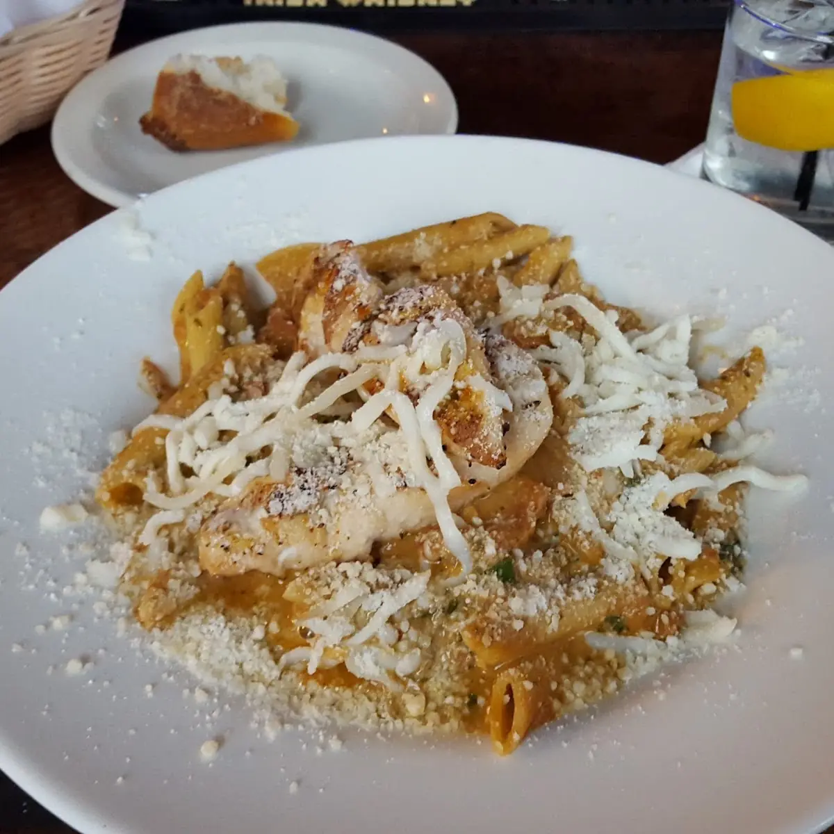 Penne with Vodka Sauce and Chicken