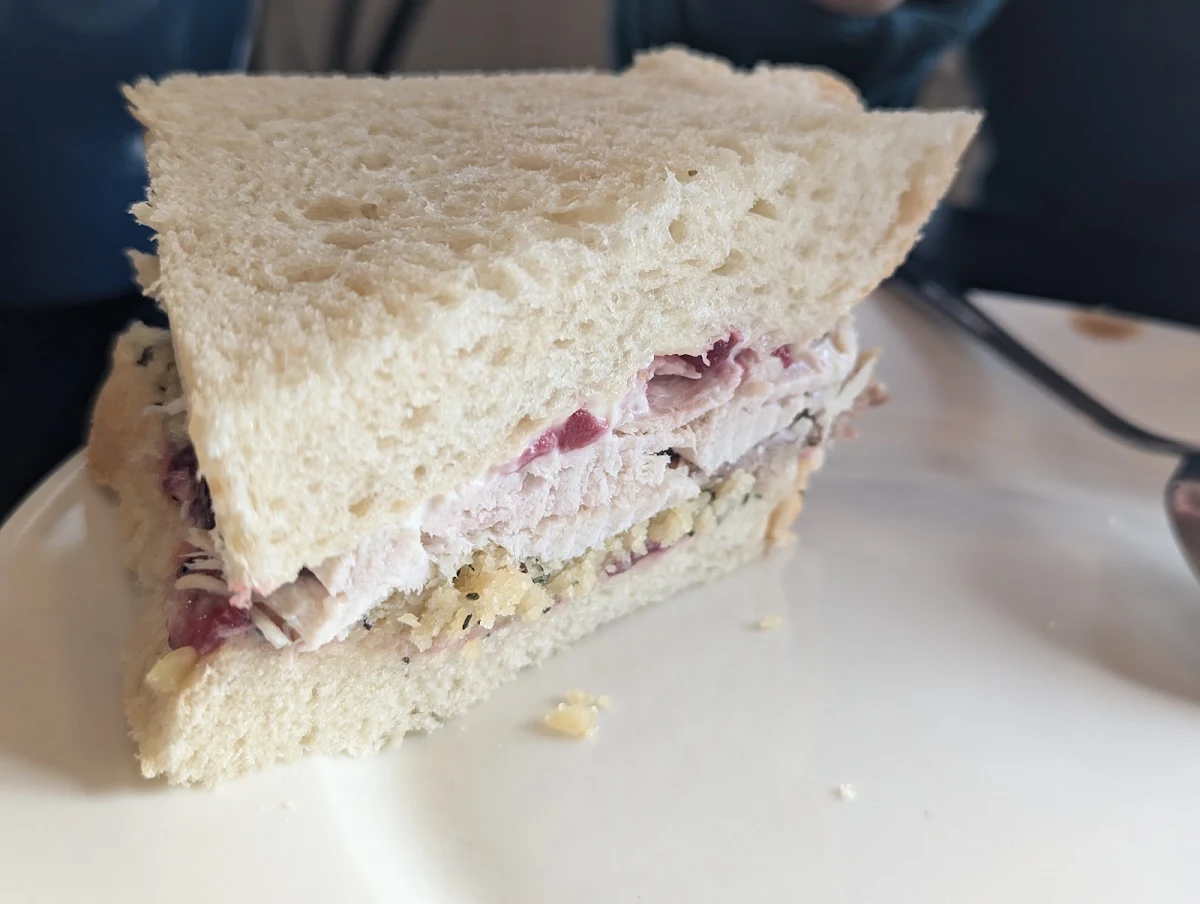 Turkey & Dressing Sandwich