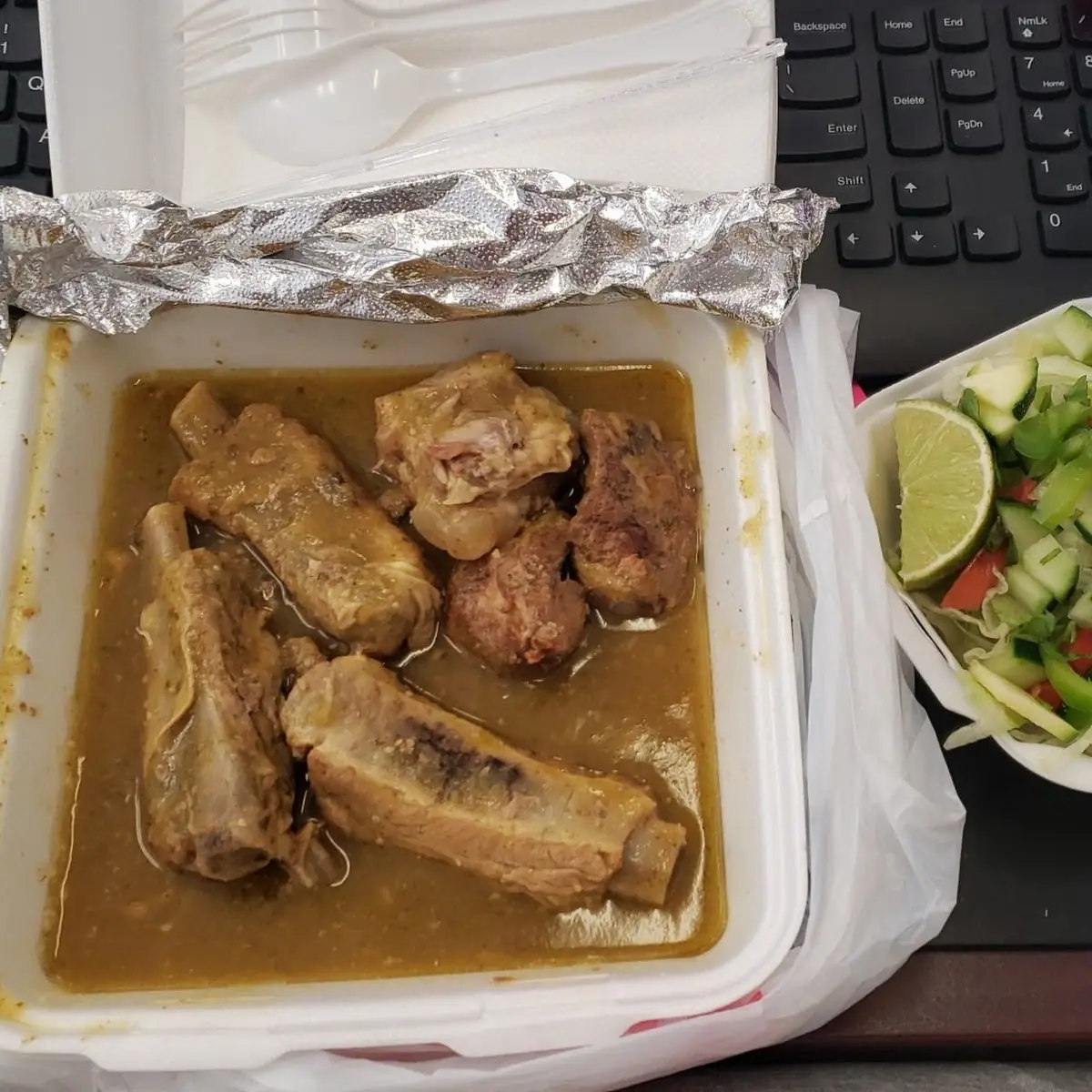 Costillas Las En Chile Verde