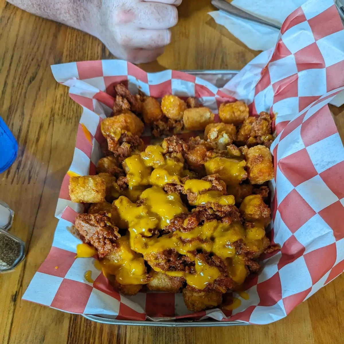 Chili Cheese Tots