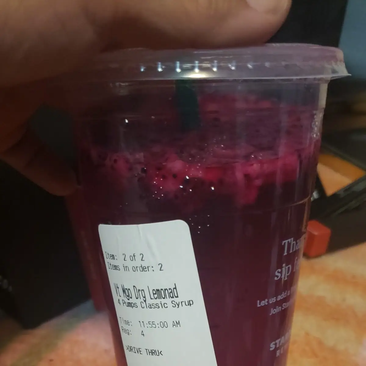 Dragon Fruit Refresher