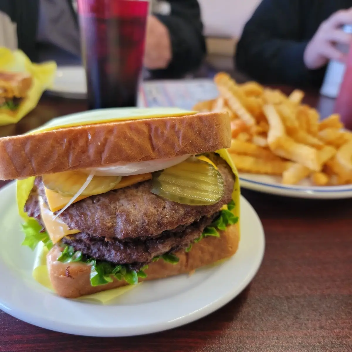 Triple Cheeseburger